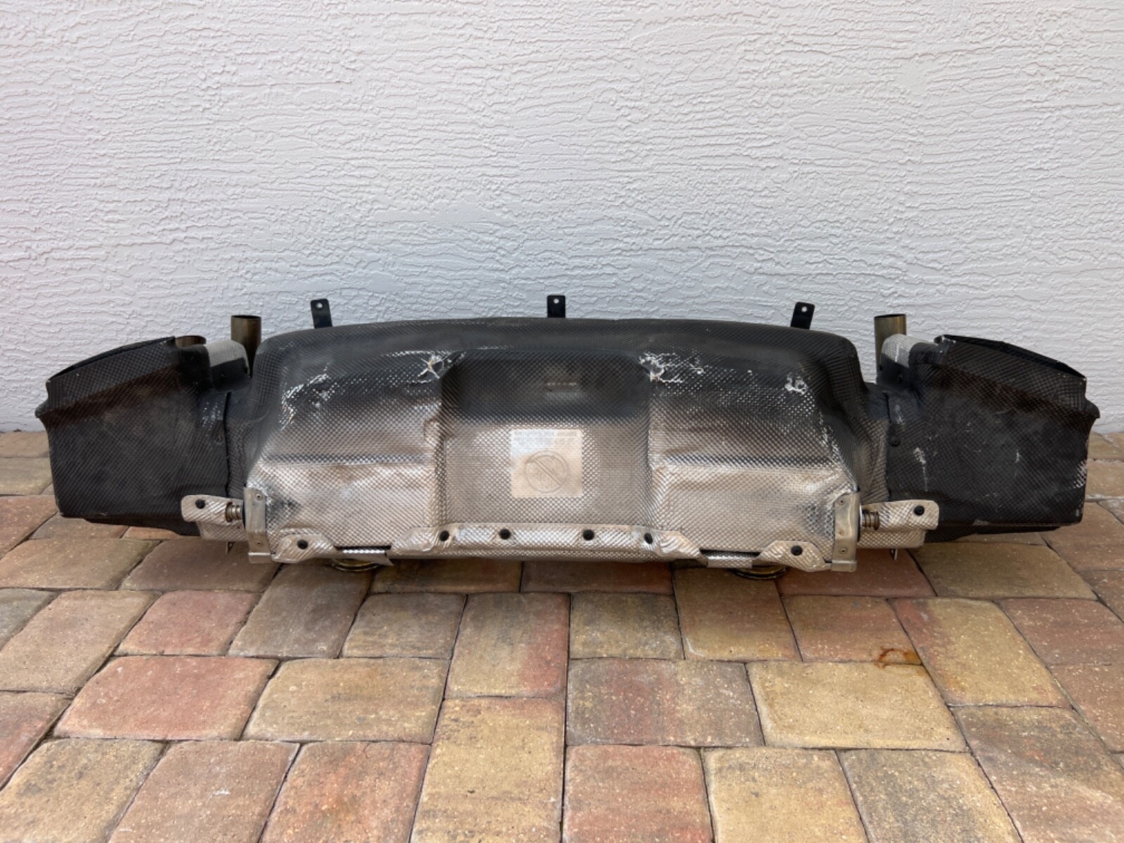 2013 OEM LAMBORGHINI GALLARDO LP-560 - 4 EXHAUST MUFFLER OEM ONLY 20K MILES