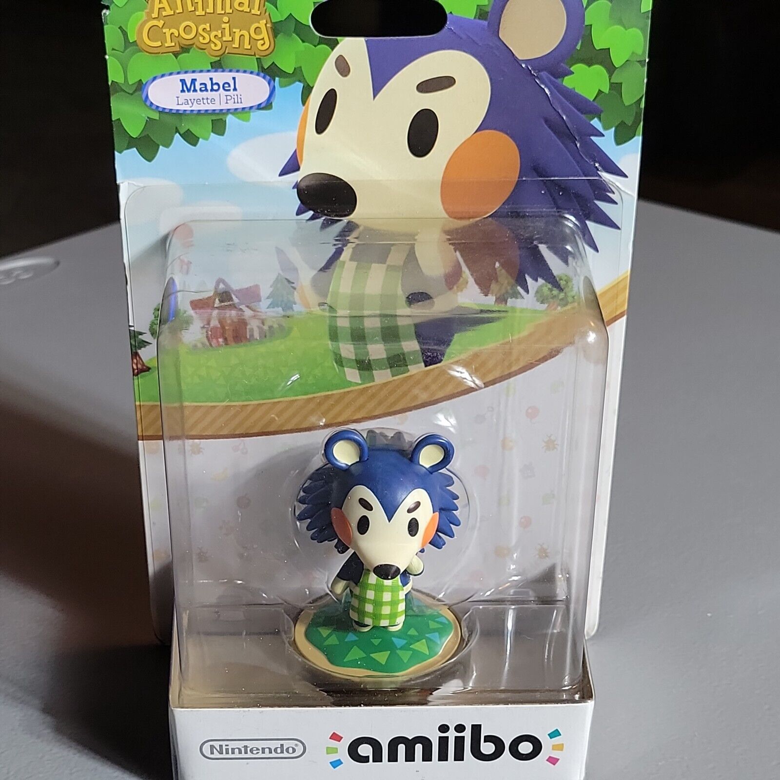 Animal Crossing Mabel Figurine - Nintendo Amiibo - New Hedgehog 45496892586  | eBay