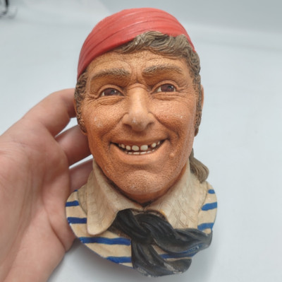 Marine Seemann um 1780 Legend Products 1989 Kopfmaske signiert F Wright England