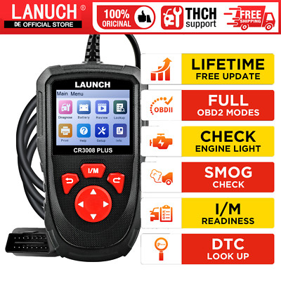 LAUNCH CR3008 PLUS KFZ Diagnosegerät OBD2 Scanner Check Engine Light DTC LOOKUP