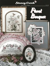 Floral Bouquet Cross Stitch Hummingbird Heaven Water Lilies Hollyhocks Tulips 