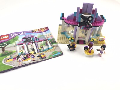 Lego Friends Heartlake Hair Salon, 41093, 100% Complete Set with