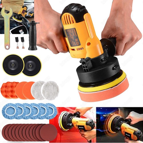 31x Poliermaschine Polierer Poliergerät Schleifmaschine 125mm Auto Politur Set
