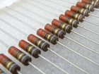 10x Vitrohm BWF coiled resistor 22R 0.75W 5%