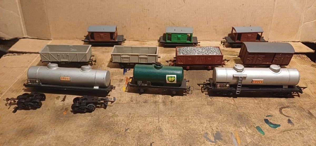 Lot De Wagons HO Scale – Modélisme Ferroviaire (occasion)