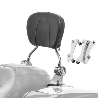 Sissy Bar Vario für Harley Davidson Road Glide Ultra 16-20 mit Docking-Kit chrom