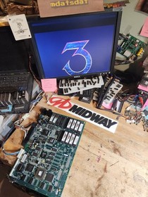 MORTAL KOMBAT 4 PCB JAMMA ARCADE MAIN BOARD REV 3.0 WORKING!!!! MIDWAY 