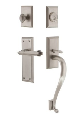 Nostalgic Warehouse NYKFLR_ESET_234_SG_RH New York Right Handed - Nickel