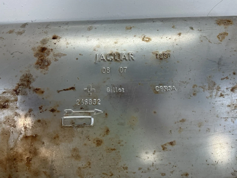 2008-2009 JAGUAR XJ8 XJR VDP REAR EXHAUST RESONATOR PIPE OEM - Image 3 of 4