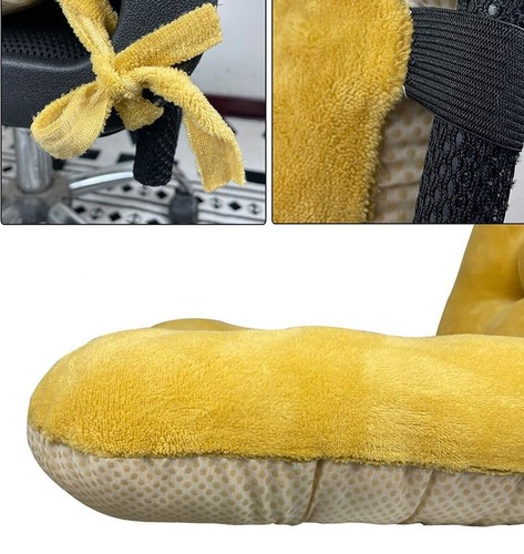 Non-Slip Rocking Chair Cushion Premium Tufted Rocker Seat Back Pad with Ties ... - Picture 6 of 8