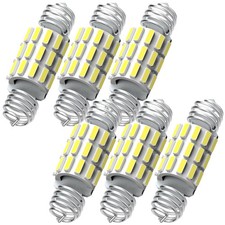 NEW 6PC 31MM Festoon DE3022 Map DE3175 LED Dome Bulb Bright 6500K Light CANBUS