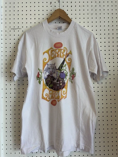 90s The Jerry Garcia Band Tour Concert Graphic Tee U 1990s vintage concert t-shirt, vintage, single stitch, B+ condition