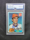 1981 Topps Coke Nolan Ryan Blue Ink On-Card Auto PSA 10