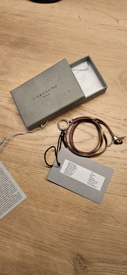 Liebeskind Berlin Wickel Armband Leder - Bild 3 von 4