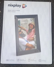 Nixplay Smart Photo Frame 8” Brand New - Black