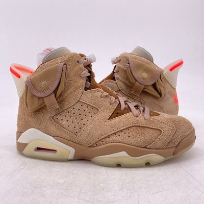 Size 7 - Jordan 6 Retro x Travis Scott Mid British Khaki for sale