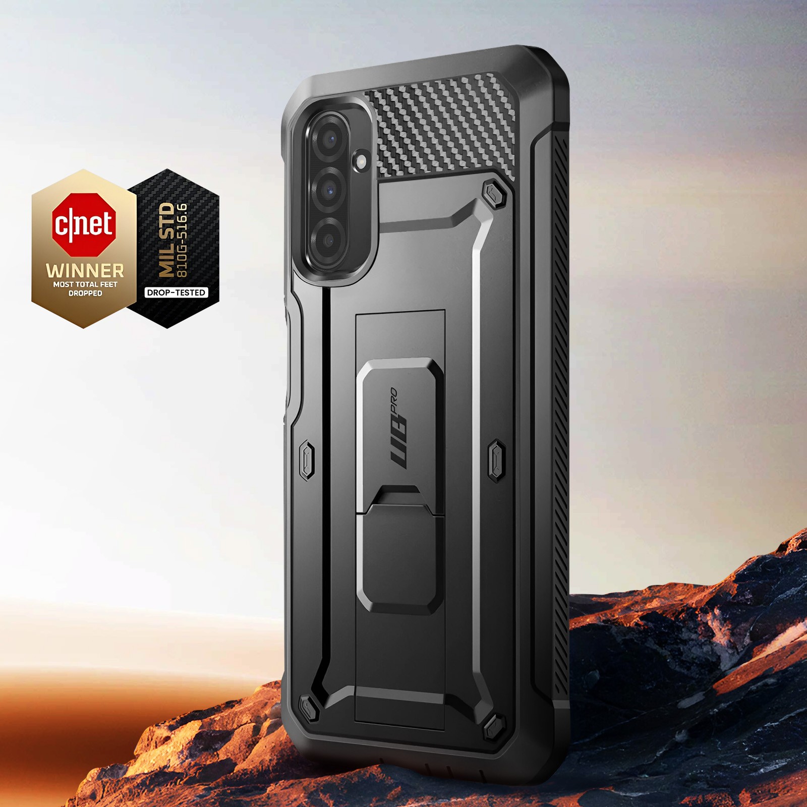 Coque intégrale Galaxy A26 Supcase Unicorn Beetle Pro robuste et rigide - 4