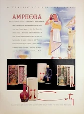 Original Vintage Health & Beauty Ad: Coty, A "Classic" For Her Christmas