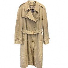 Vtg Burberrys Trench Coat Men 44 Long  Wool Liner Nova Check Belted