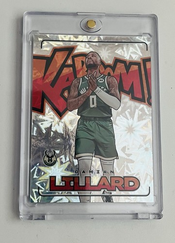 Damian Lillard #18 2023 Panini Crown Royale Kaboom card