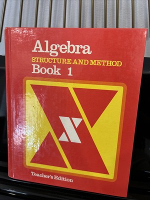 Algebra Structure And Method Book 1 Teacher s Edition