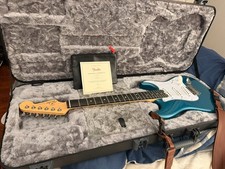 2018 Fender American Elite Stratocaster Ocean Turquoise Ebony Board w/ OHSC