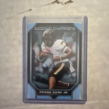 Upper Deck 2024 Goodwin Champions #88 Frank Gore Jr. Football