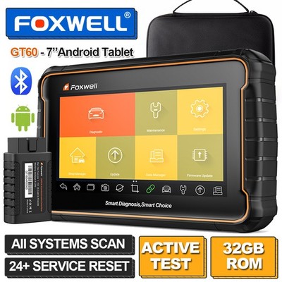 FOXWELL GT60 BT Automotive Scanner All System Bidirectional Diagnostic Tool