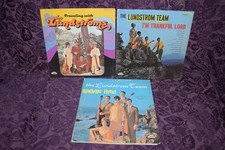 Lundstrom's LUNDSTROM TEAM Lot of 3 LP Gospel Thankful Lord Traveling Free EX/EX