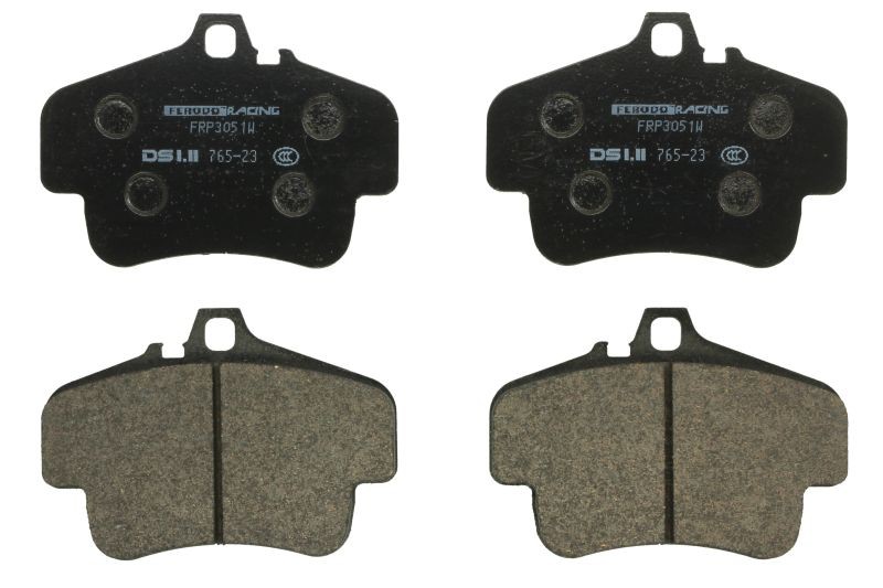 Fits FERODO FRP3051W Brake pads - professional DS1.11 Rear FRP3051W fits PORSCH