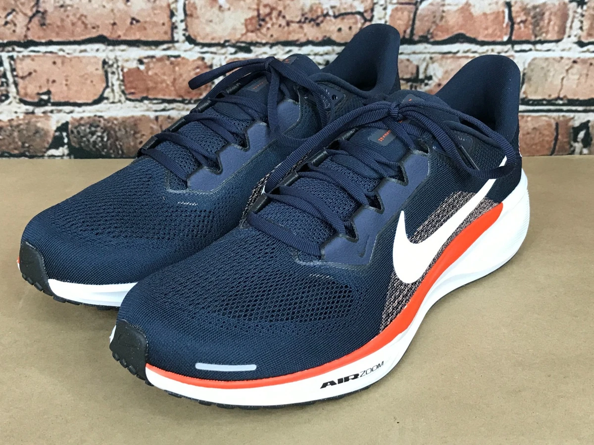 Nike Air Zoom Pegasus 36 Chicago Bears NFL Navy Orange Mens Running Shoes 10.5 Nike NFL x Air Zoom Pegasus 38 Chicago Bears for Sale  main image 3