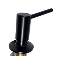 Signature Hardware 450068 Low-Profile Soap Dispenser - Matte Black READ
