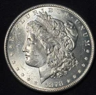 1878-S Morgan Dollar, Mint+ BUnc, Blast White, Amazing Reverse, Lustrous!