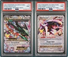 SEQUENTIAL PSA 9 M RAYQUAZA EX 76 GARCHOMP C LV. X 145 CELEBRATIONS POKEMON MINT