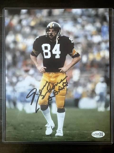 RANDY GROSSMAN SIGNED AUTO PITTSBURGH STEELERS 8X10 PHOTO JSA AUTOGRAPHED D