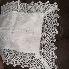NEW White Lace Table Runner 16x72