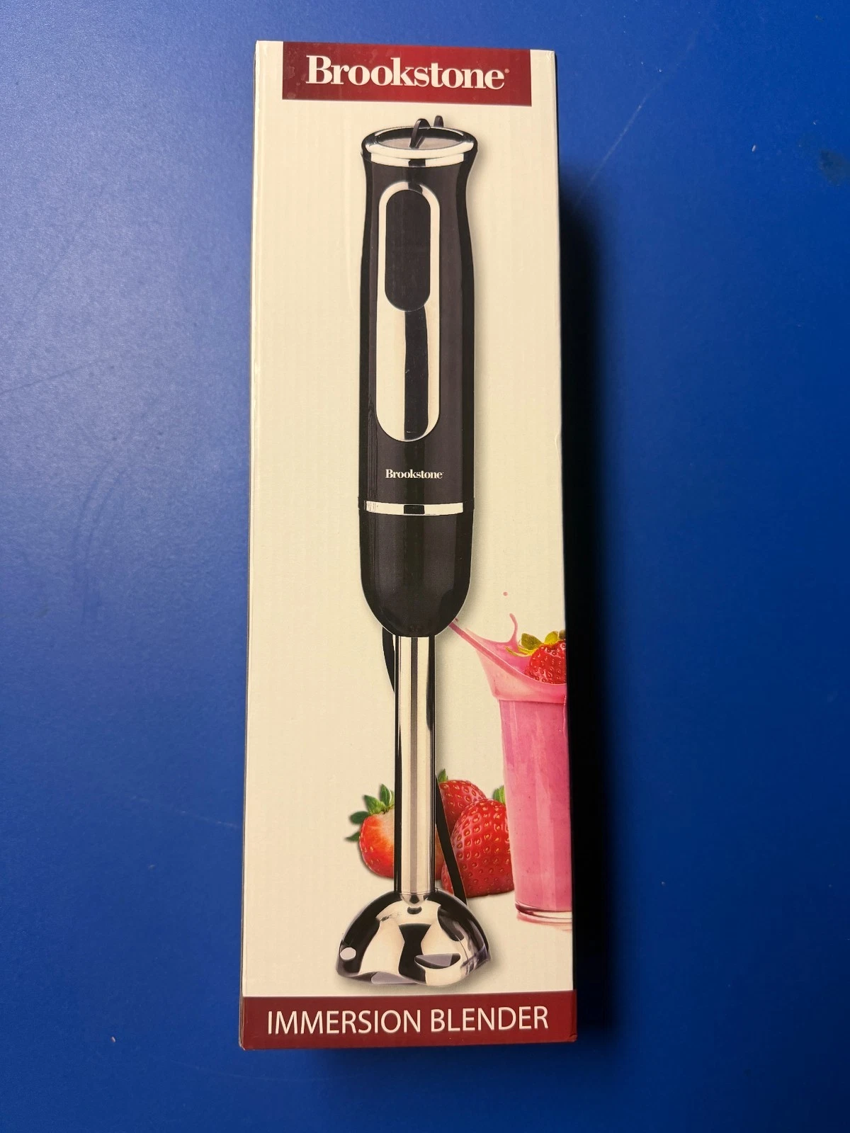 BROOKSTONE MULTIFUNCTIONAL ELECTRIC 8 SPEED 500W IMMERSION BLENDER - BRAND NEW
Opens in a new window