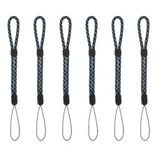 Camera Wrist Strap, 6Pcs Adjustable Wristlet Straps Lanyard, Blue Jacquard