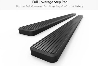 For Jeep Gladiator 20-25 APG IB10FAA5B 6'' iStep Cab Length Black Running Boards