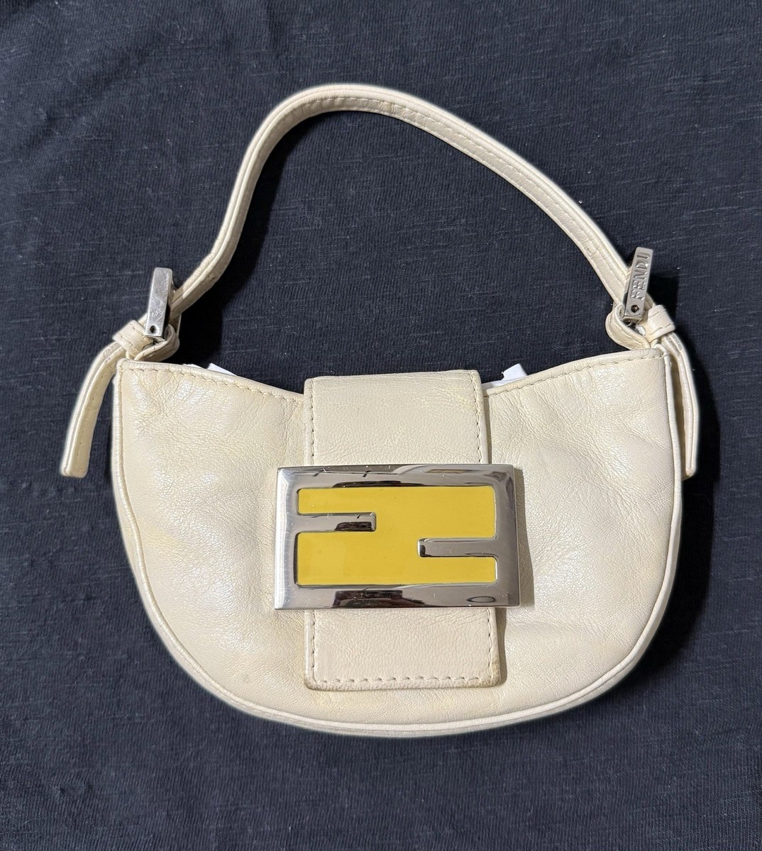 Vintage Fendi Baguette Bag Fendi Mini Croissant Bag Fendi Vintage