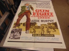 GUNFIGHT AT COMANCHE CREEK/ORIG. 1 SH. MOVIE POSTER (AUDIE MURPHY) K777