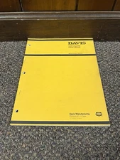 Genuine Case Davis Task Force 800 Trencher Operators Operation Owners Manual