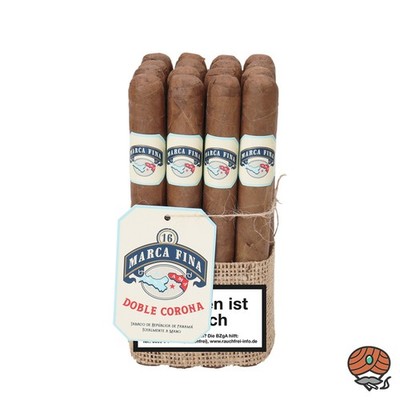 Marca Fina Panama Double Corona Zigarren aus Panama 16er Bundle