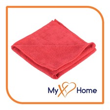 12 X 12 Red Microfiber Towels By Myxohome