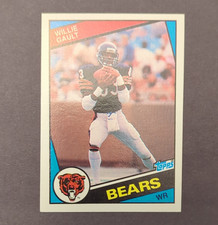 Topps 1984 Topps Rookie #224 Chicago Bears Willie Gault NFL Card. rookie card picture