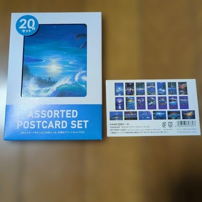 Rasson (Lassen) Postcard Set 20 Cards Assortment Art Print Japan Ocean/Scenes