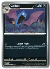 Golbat 050/086 Common Chaos Rising Pokemon Reverse Holo Near Mint