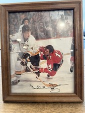 Vintage Bobby Orr Signed 8x10 Photo Boston Bruins