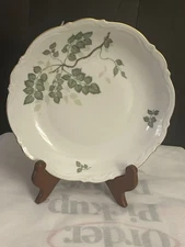 (3) MITTERTEICH BARVARIA PORCELAIN GREEN LEAVES PATTERN MARKED FOR 1920 Ref# 5C 