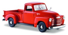 Maisto 1/25 Chevrolet 3100 Pickup 1950 Orange Minicar Diecast Car Finished Produ